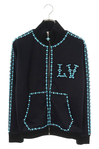 LOUISVUITTON 24AW Turquoise LV Logo Track Jacket Size M