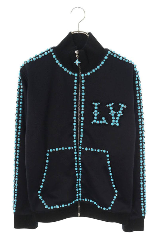 LOUISVUITTON 24AW Turquoise LV Logo Track Jacket Size M