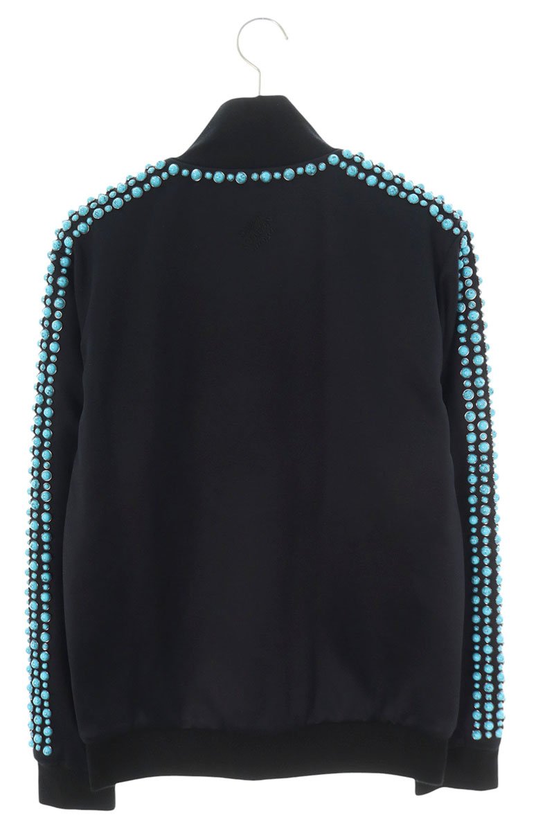 LOUISVUITTON 24AW Turquoise LV Logo Track Jacket Size M