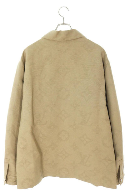 LOUISVUITTON 25SS Monogram Embroidered Cotton Size XXL