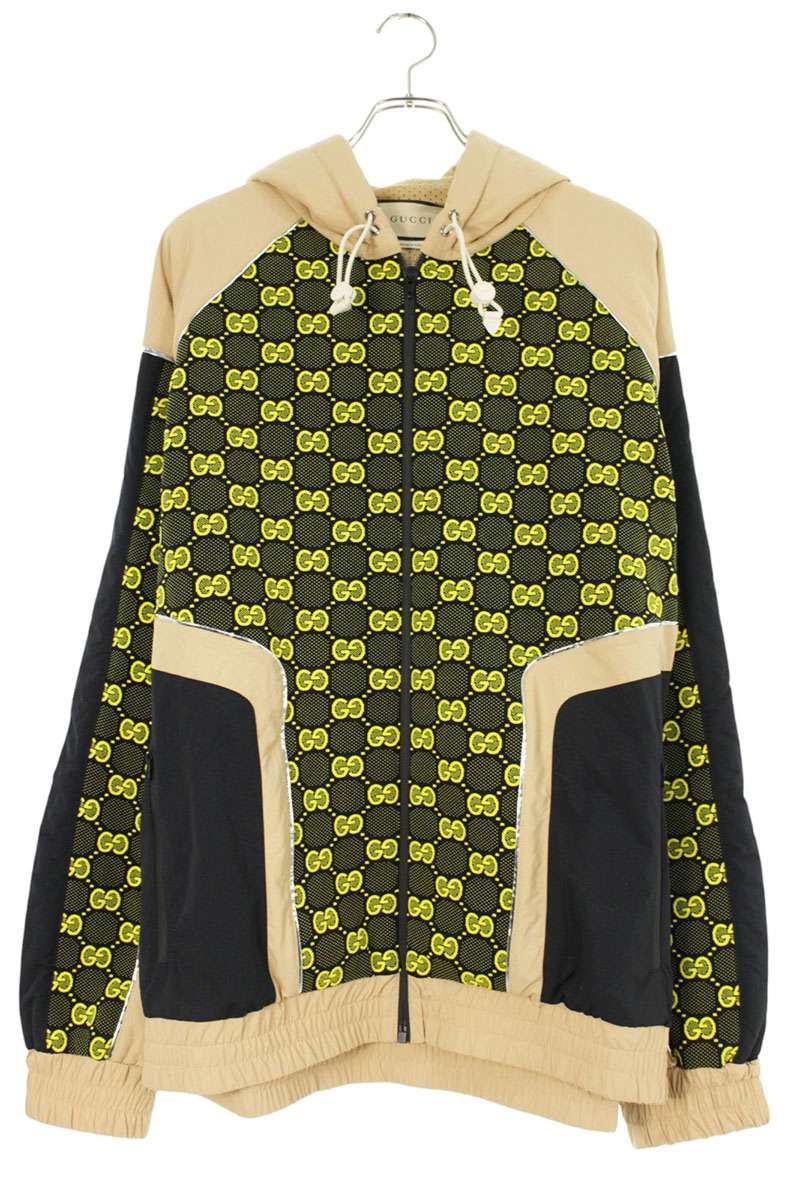 GUCCI Nylon GG Monogram Zip Blouson Multi Size L