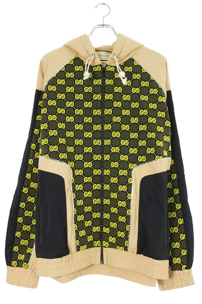 GUCCI Nylon GG Monogram Zip Blouson Multi Size L