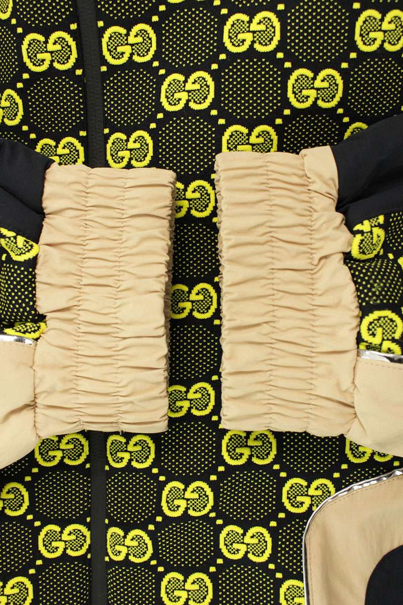 GUCCI Nylon GG Monogram Zip Blouson Multi Size L