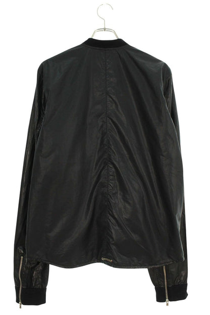 Chrome Hearts Leather Panel Linen Blouson Size L