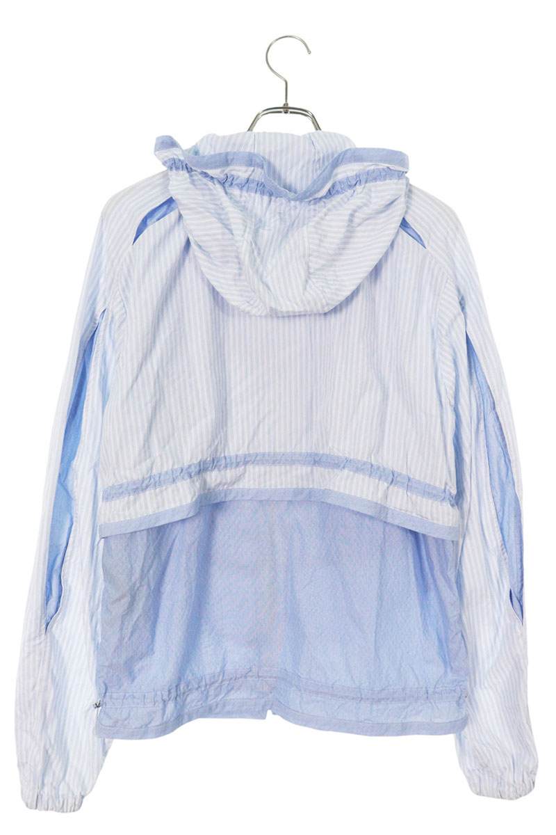 J.L-A.L 25SS Light Blue Mica Hooded Shirt Blouson Size S