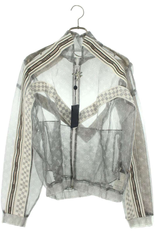 LOUISVUITTON 22SS Monogram Damier See-Through Blouson Size M