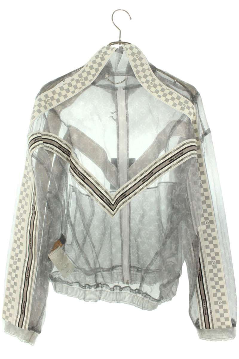 LOUISVUITTON 22SS Monogram Damier See-Through Blouson Size M
