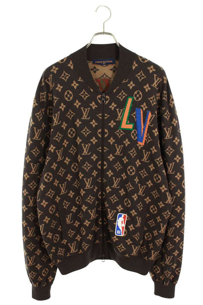 LOUISVUITTON 21AW NBA Monogram Graphic Zip Knit Size XL