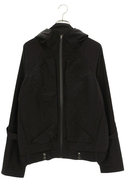 cmmawear Black Nylon Zip-Up Blouson Size M