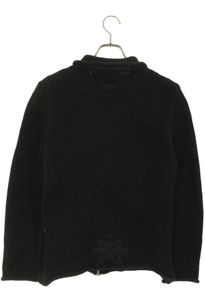 Chrome Hearts Cross Patch Cashmere Zip-Up Jacket Size L