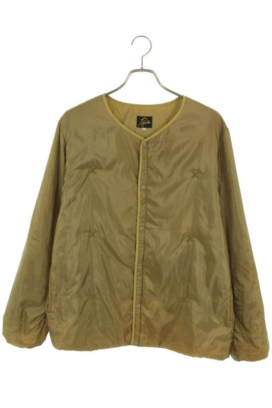 Needles Khaki Ripstop Nylon Zip Up Jacket Size S