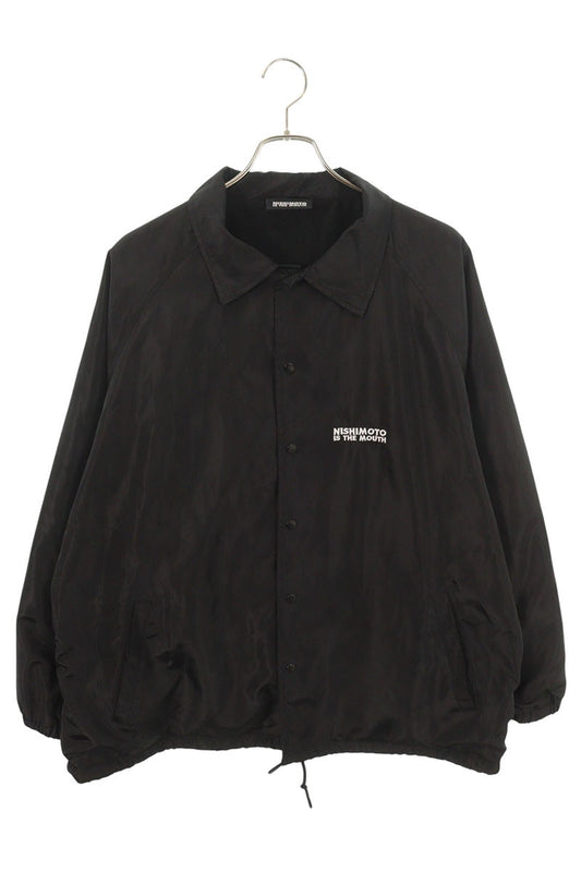 NISHIMOTO IS THE MOUTH Black Coach Jacket Blouson Size M-L