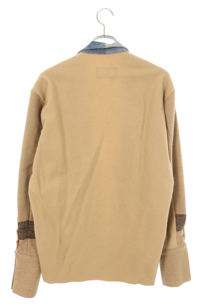 GREG LAUREN STRIPED BLANKET BOXY KIMONO Blouson Size M