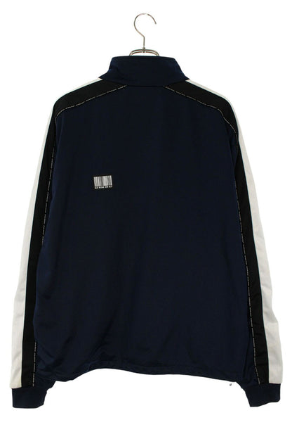VTMNTS Navy Poly Zip Track Jacket Size M