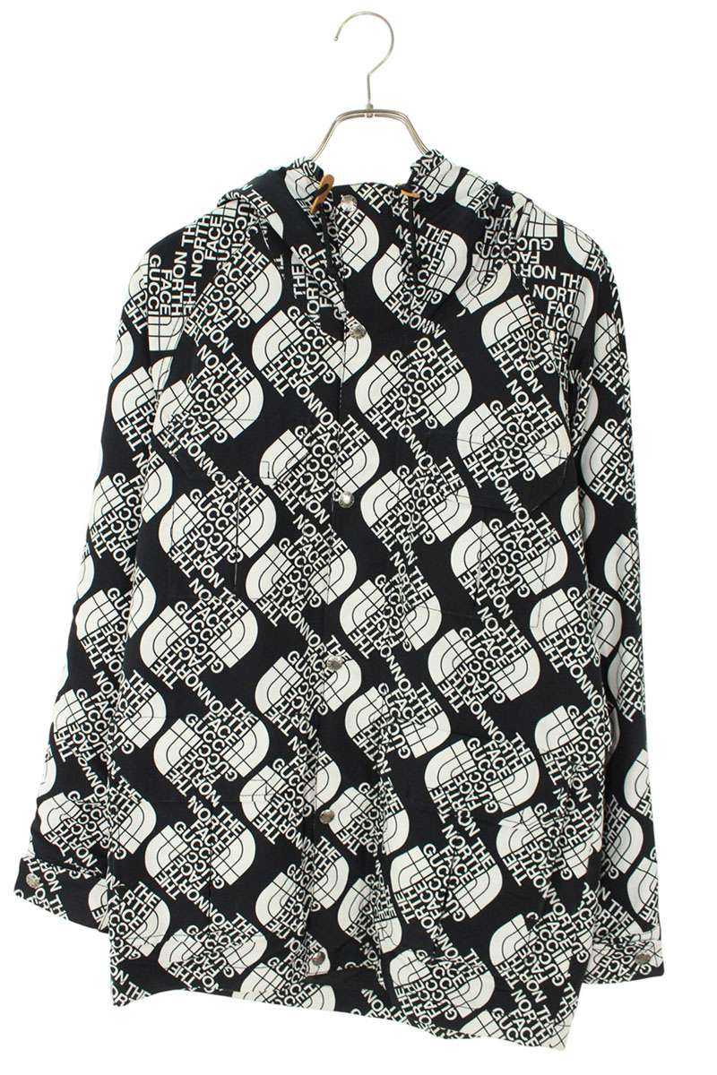 GUCCI All-Over Pattern Nylon Jacket Multi Size S