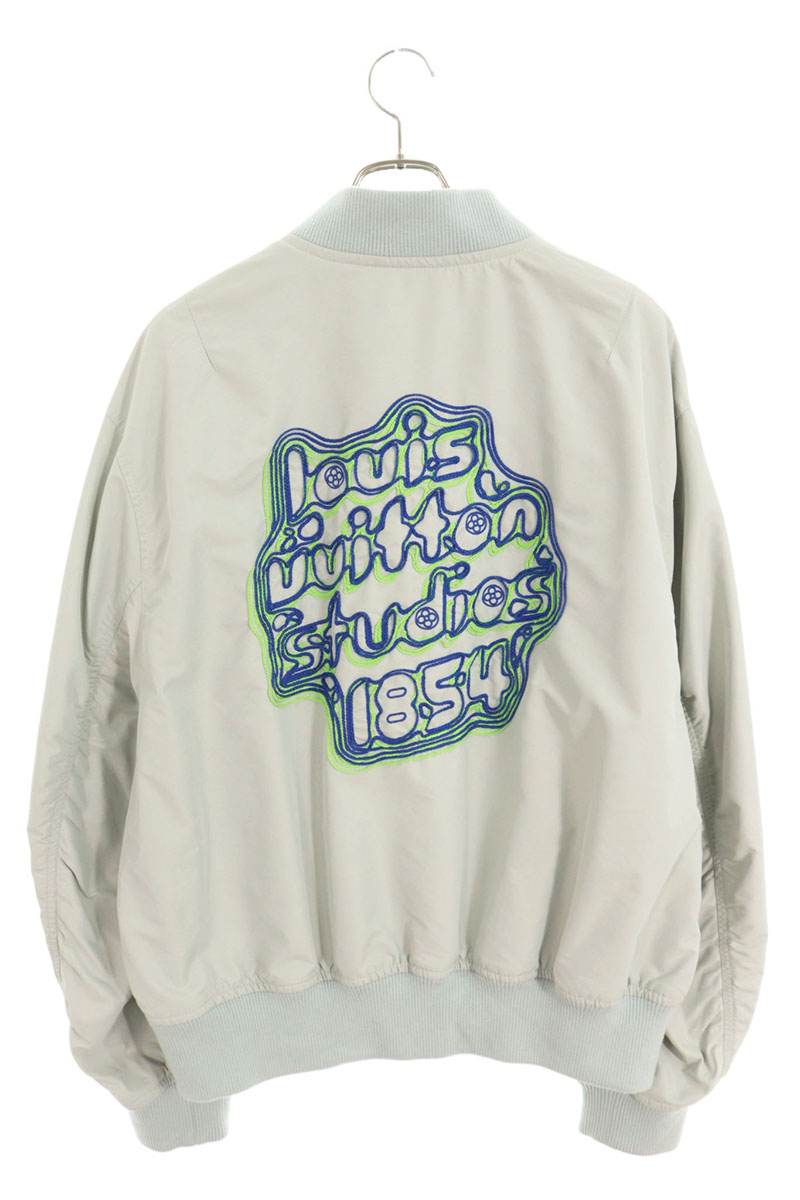 LOUISVUITTON 23AW Embroidered Lightweight Bomber Size XXL