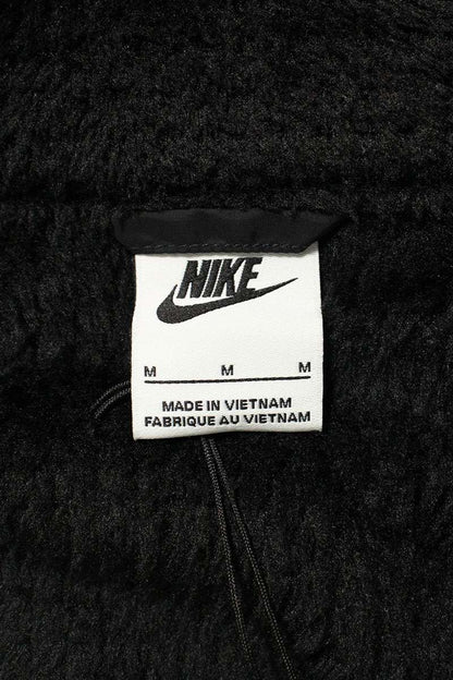 NIKE 25AW Stussy Logo Fleece Zip Blouson Black Size M