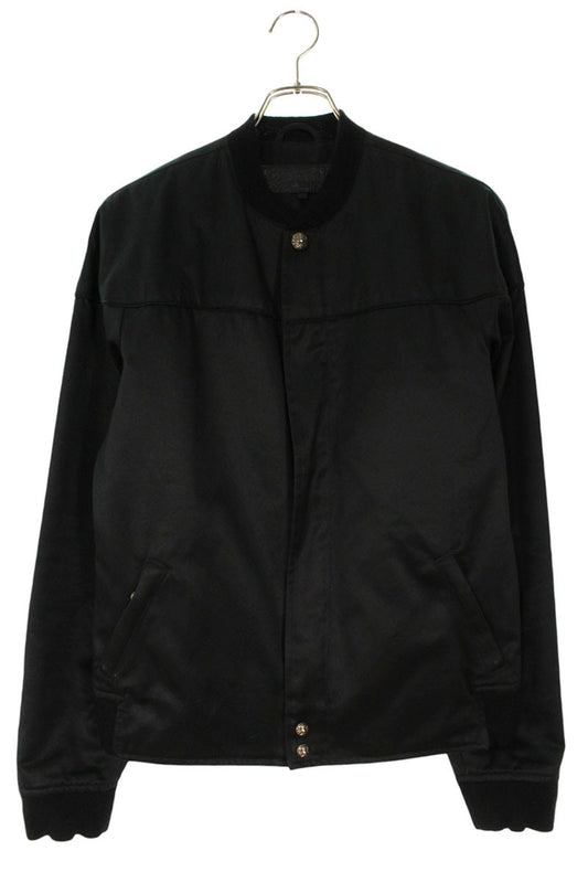 Chrome Hearts Quilted Double Zip Jacket Black/Silver Size M