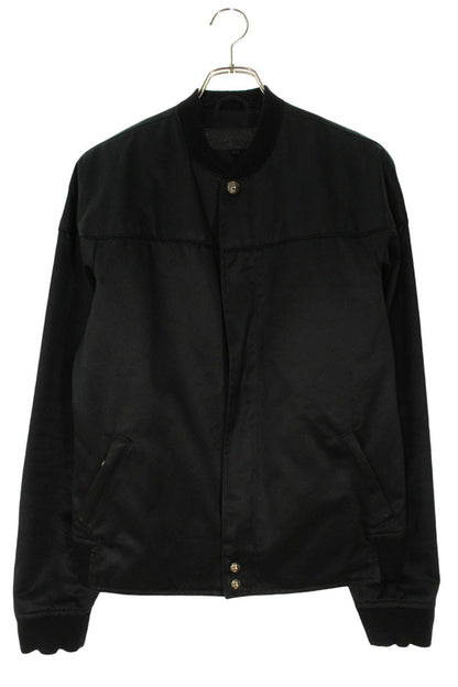 Chrome Hearts Quilted Double Zip Jacket Black/Silver Size M