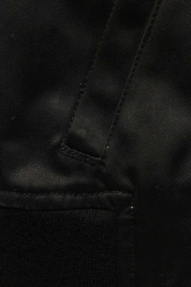 Chrome Hearts Quilted Double Zip Jacket Black/Silver Size M