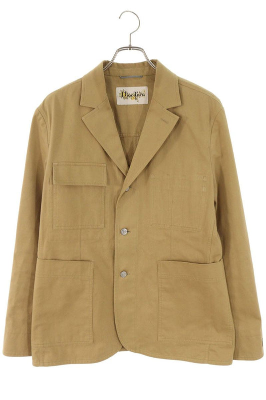 DIOR x Denim Tears Sleeve Tag Design Jacket Beige Size S