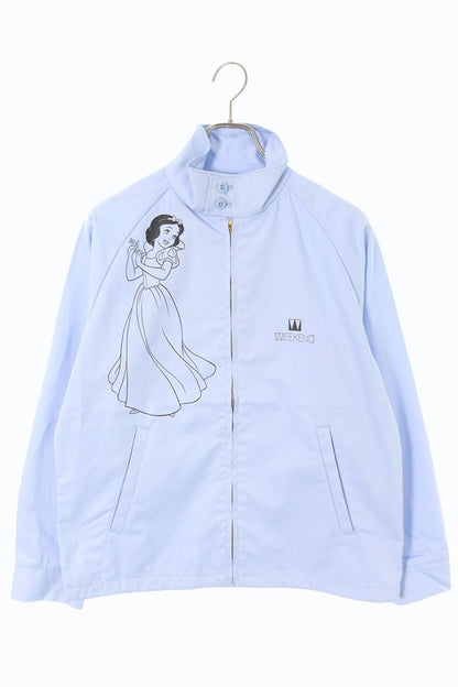 SEQUEL 24AW WEEKEND SNOW WHITE Print Blouson Blue Size S