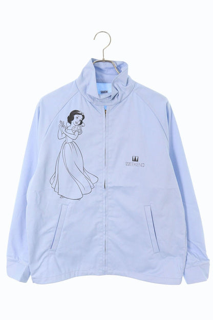 SEQUEL 24AW WEEKEND SNOW WHITE Print Blouson Blue Size M