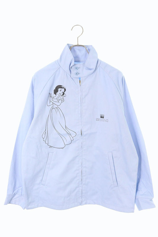 SEQUEL 24AW WEEKEND SNOW WHITE Print Blouson Blue Size L