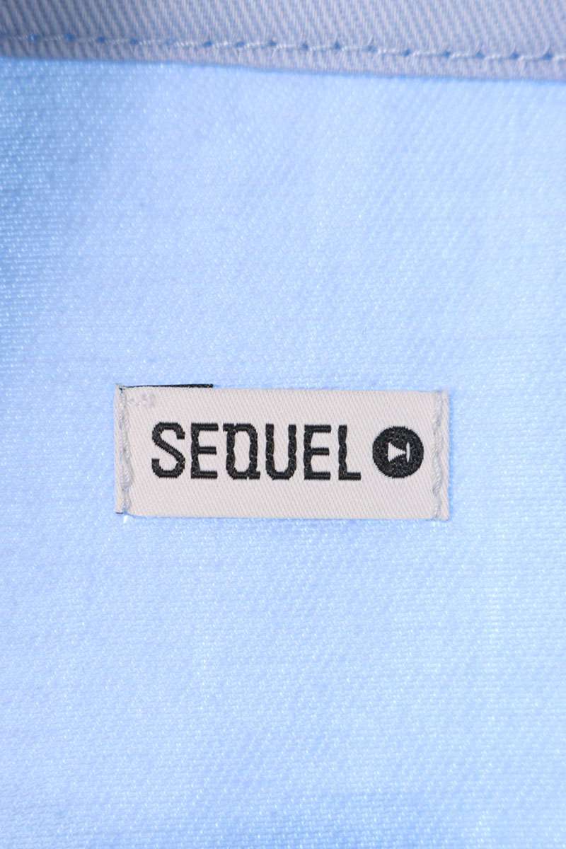 SEQUEL 24AW WEEKEND SNOW WHITE Print Blouson Blue Size L