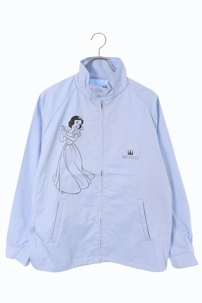 SEQUEL 24AW WEEKEND SNOW WHITE Print Blouson Blue Size XL