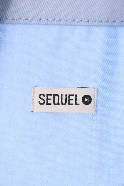 SEQUEL 24AW WEEKEND SNOW WHITE Print Blouson Blue Size XL