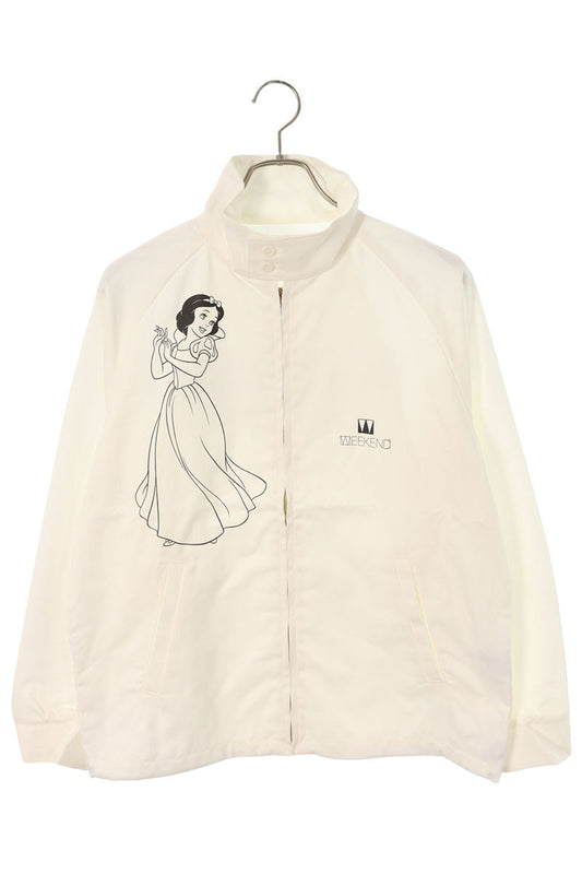 SEQUEL 24AW WEEKEND SNOW WHITE Print Blouson White Size M
