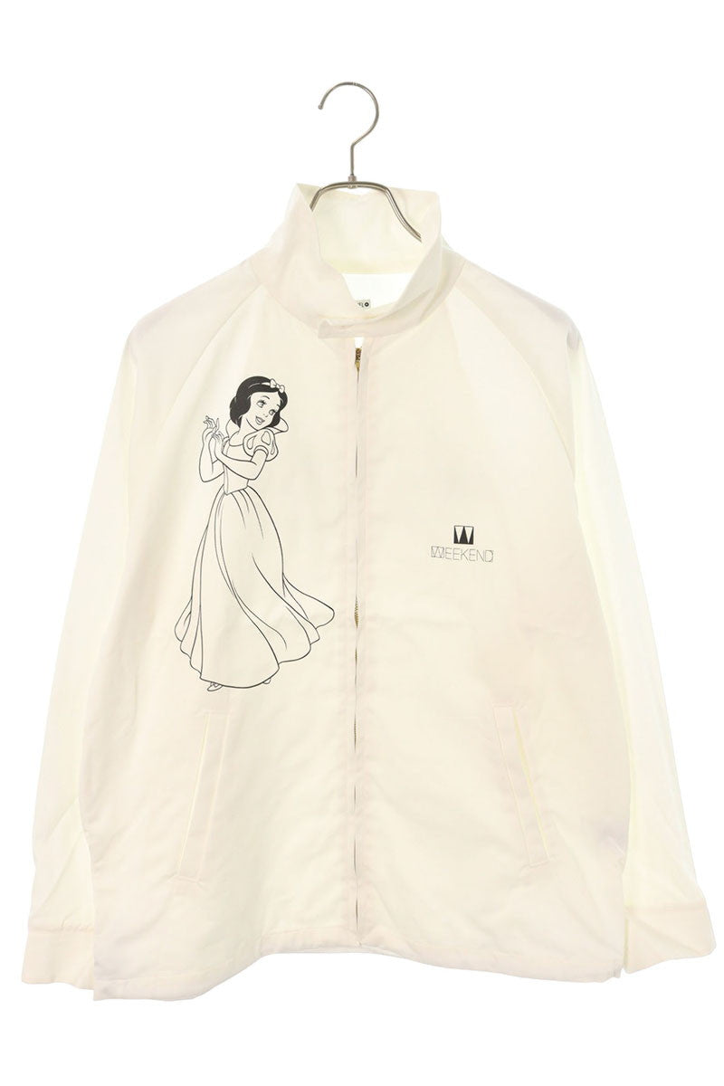 SEQUEL 24AW WEEKEND SNOW WHITE Print Blouson White Size L