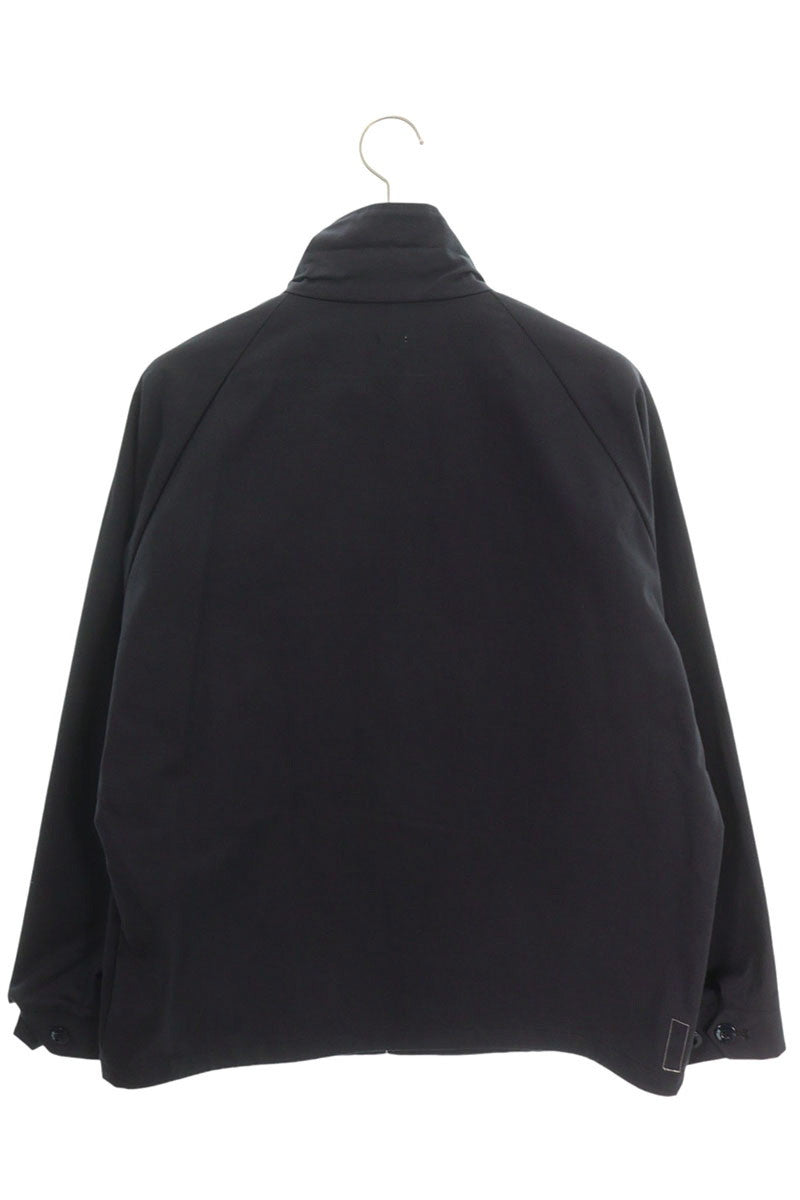 SEQUEL Logo Embroidered Blouson Navy Size L