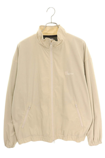 SEQUEL Logo Embroidered Nylon Blouson Beige Size L