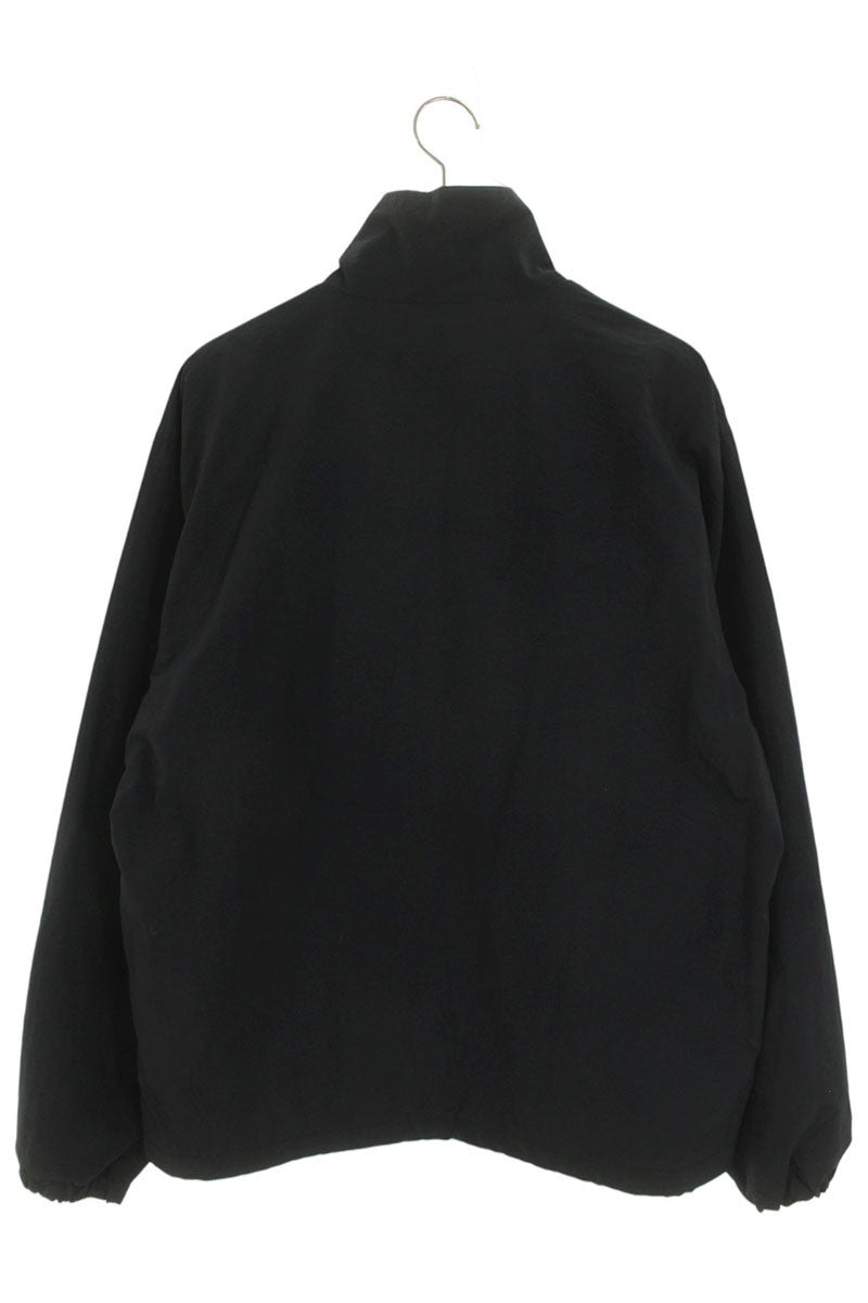 ENNOY 23SS Logo Embroidered Nylon Track Blouson Black Size L