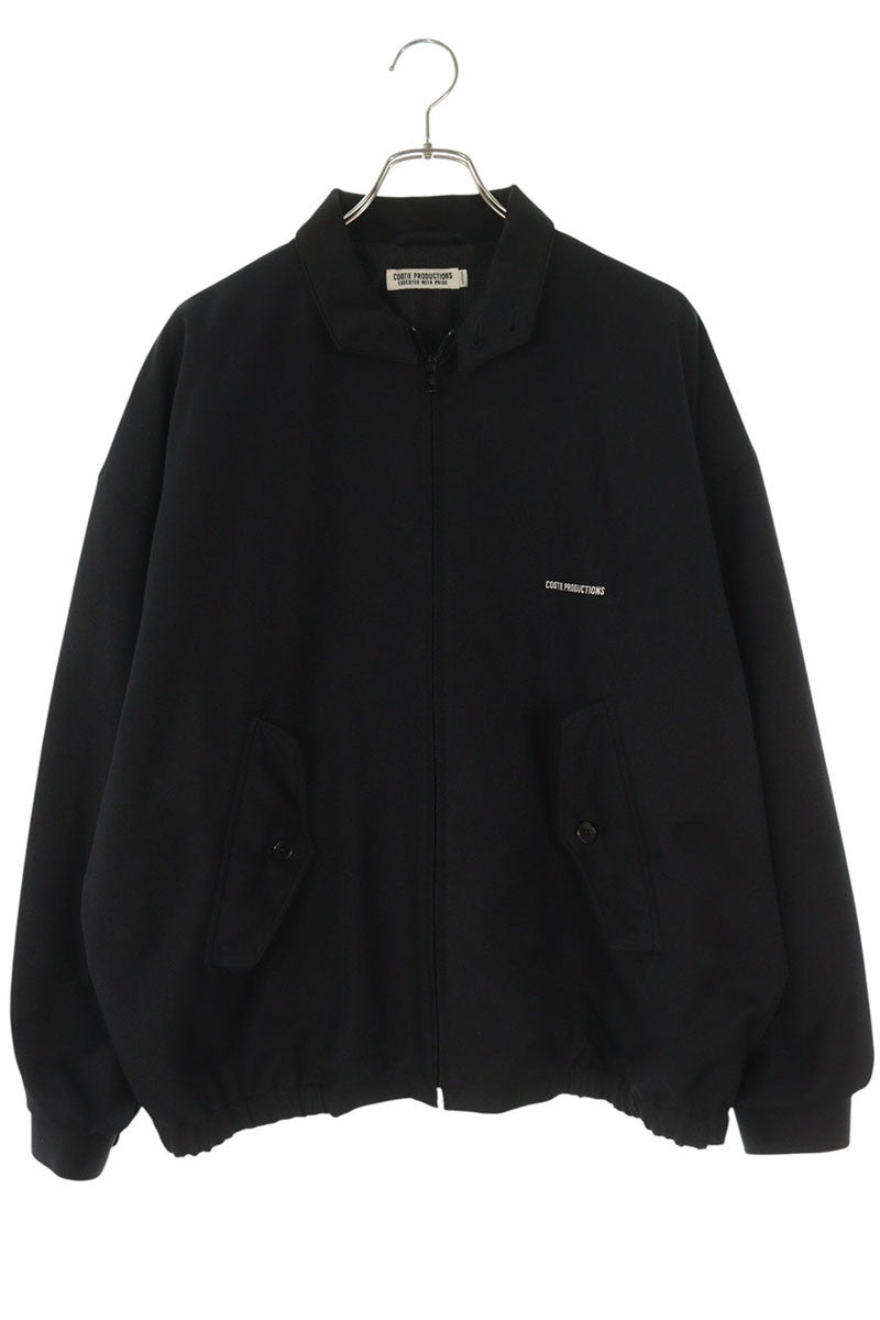 COOTIE Logo Embroidered Polyester Zip Blouson Black Size M