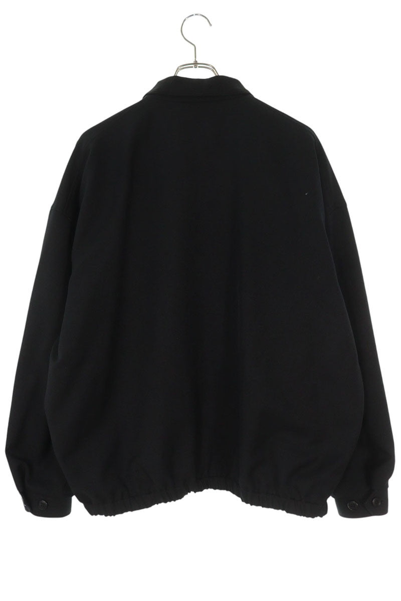 COOTIE Logo Embroidered Polyester Zip Blouson Black Size M