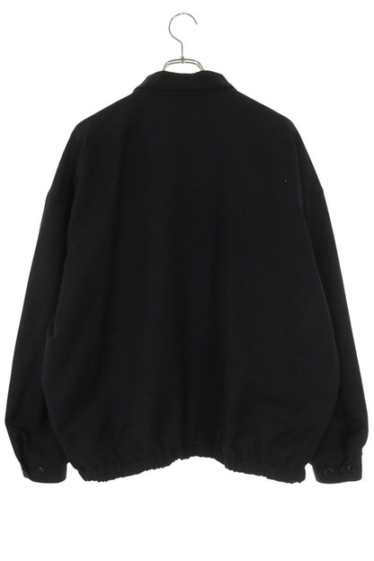 COOTIE Logo Embroidered Polyester Zip Blouson Black Size M
