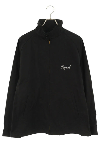 SEQUEL Logo Embroidered Cotton Blouson Black Size L