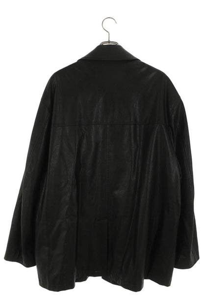 stein Faux Leather Coverall Blouson Black Size S