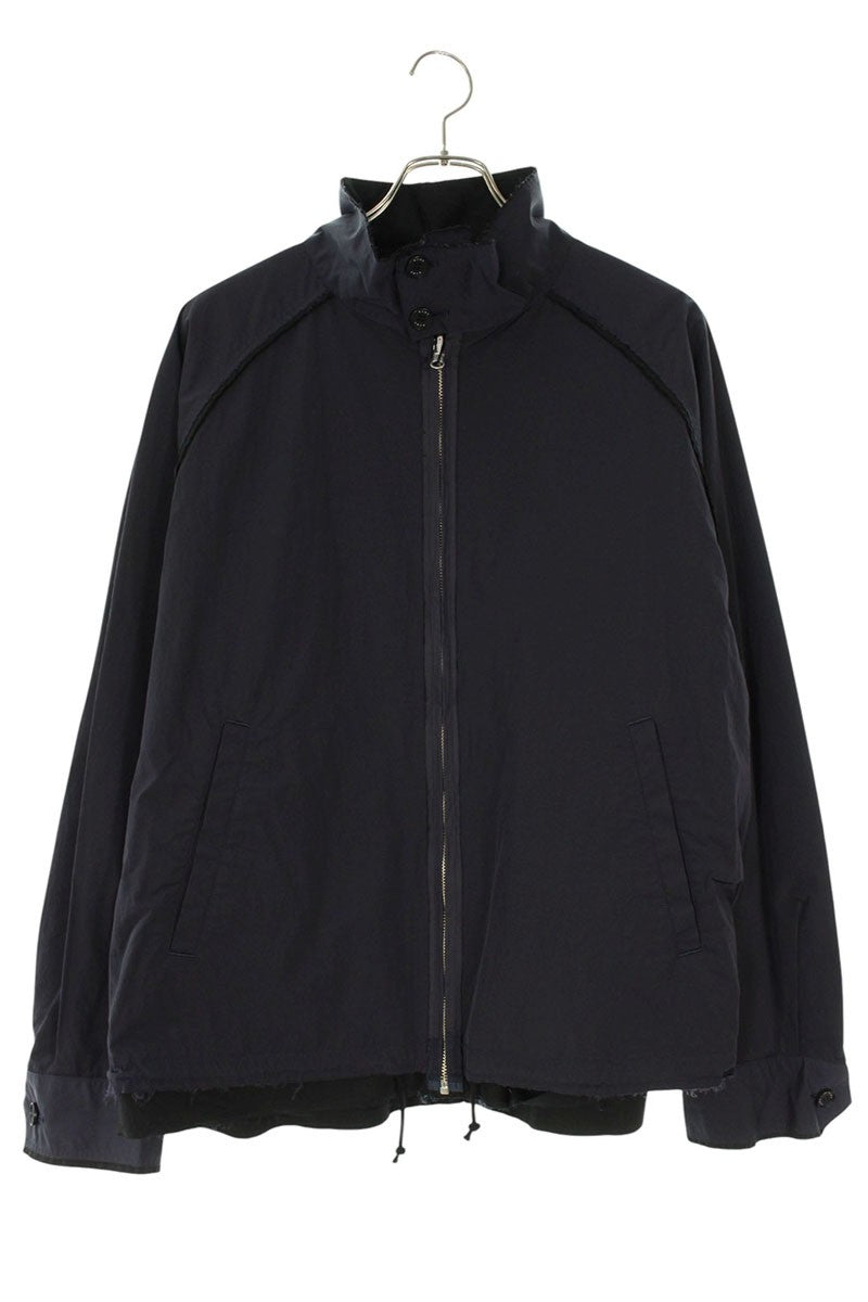 Name Reversible Harrington Jacket Navy Black Multi Size M