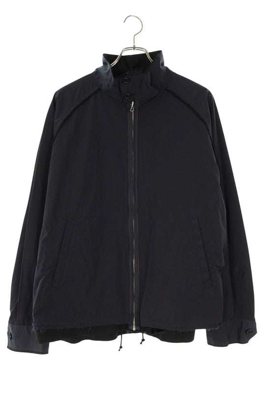Name Reversible Harrington Jacket Navy Black Multi Size M