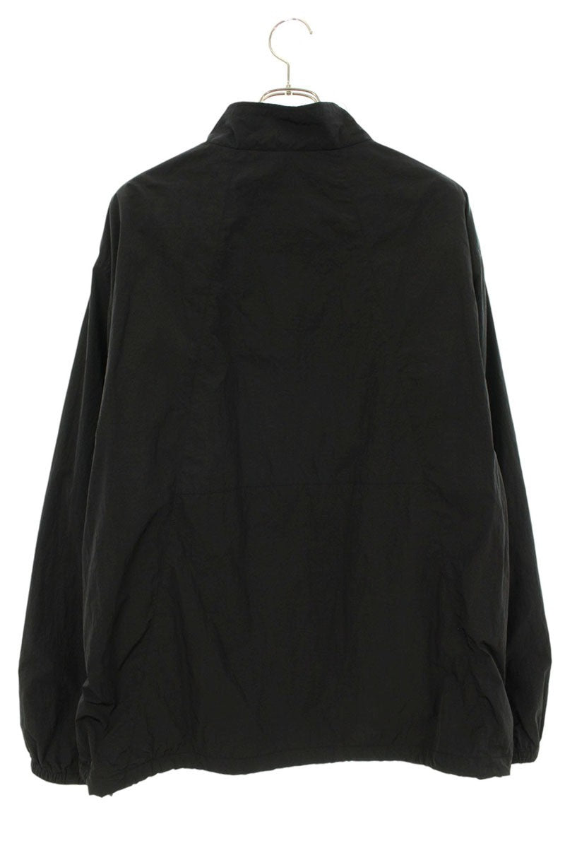 KITH Logo Embroidered Zip Blouson Black Size XL