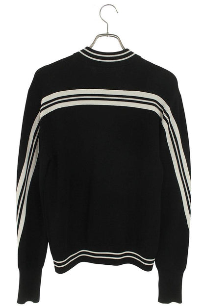 Neil Barrett Line Design Zip Blouson Black White Size S