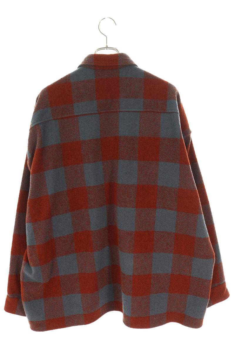 Graphpaper Tri-Spin Loop CPO Check Blouson Size M