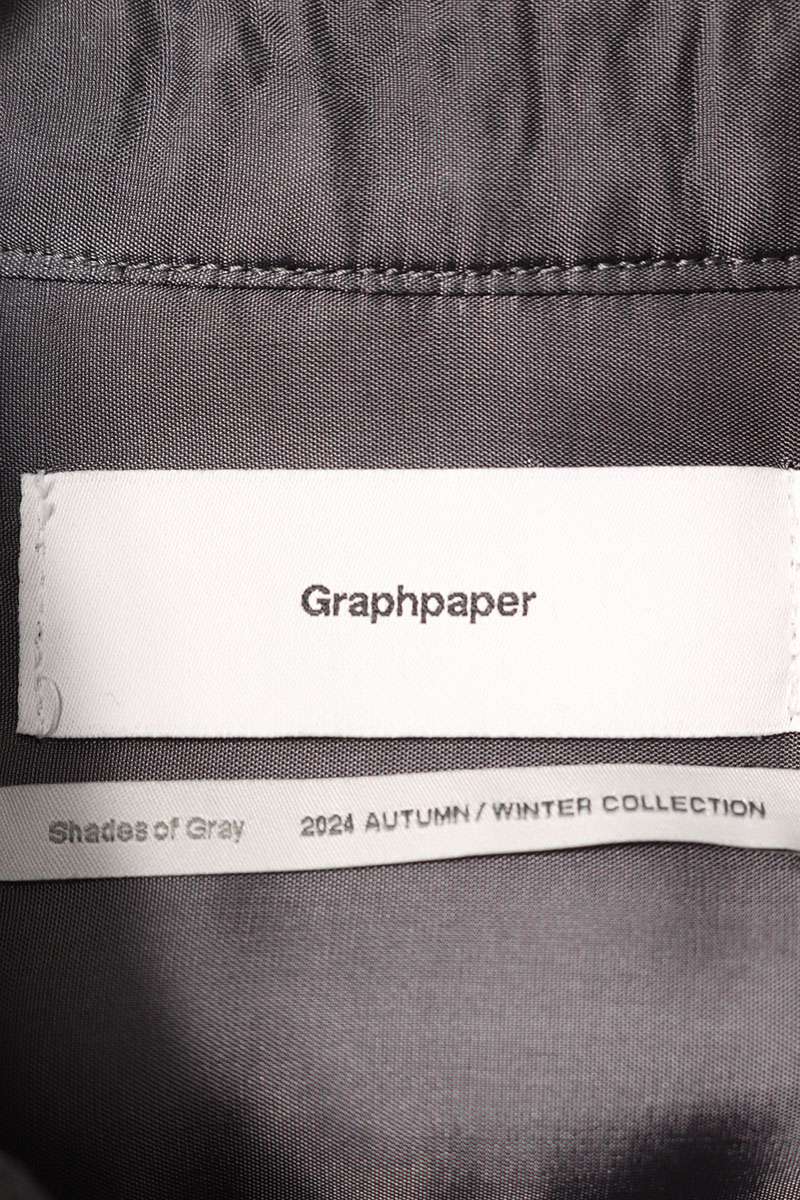 Graphpaper Tri-Spin Loop CPO Check Blouson Size M