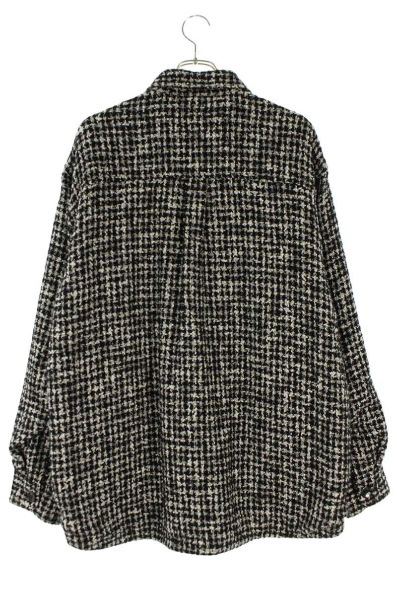 SOPHNET Houndstooth Tweed Shirt Blouson Black/White Size M