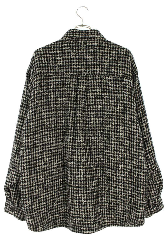 SOPHNET Houndstooth Tweed Shirt Blouson Black/White Size M