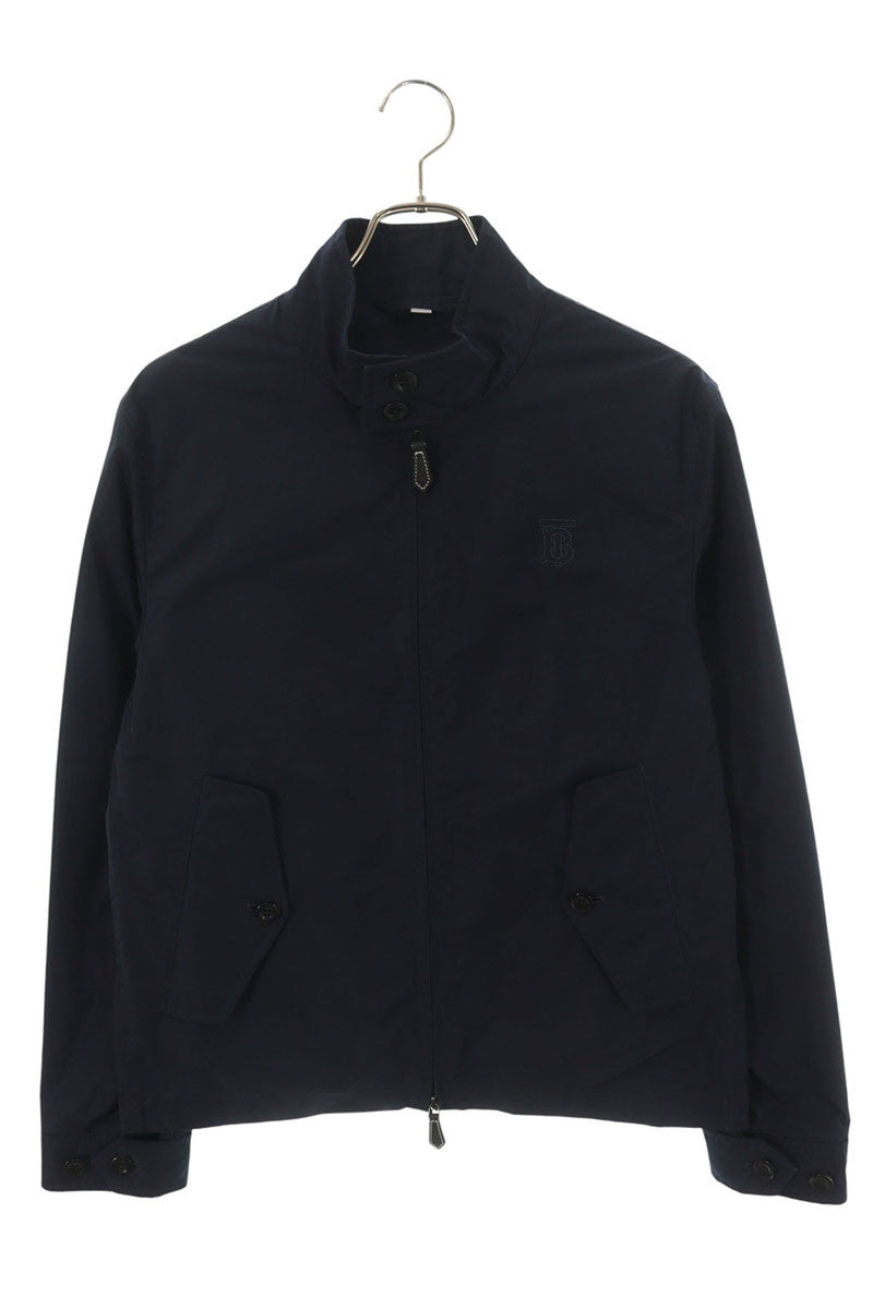 Burberry TB Embroidered Blouson Blue Size 46